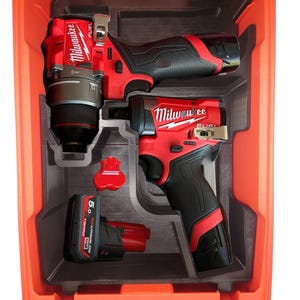 Packout compact inzetstuk voor Milwaukee M12 boor- en slagcombinatie