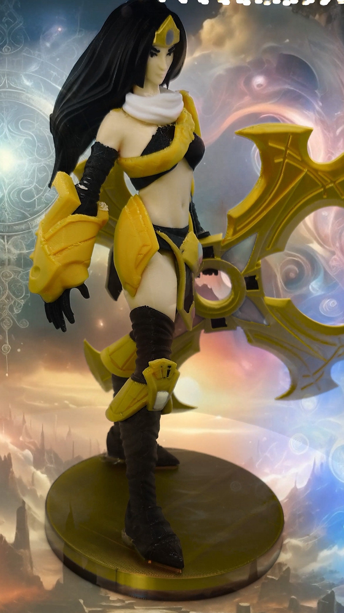 Sivir Figure: League of Legends Model, Painted or Unpainted