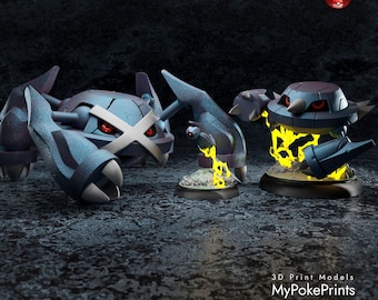 Metagross Bledum Metang Evolution Line Set Kit bemalt oder unbemalt | Kundenspezifische Größen