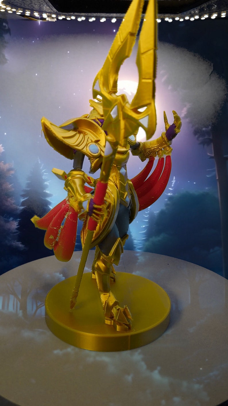 Azir | League Model Figure | Fully Colored or DIY Unpainted | Custom ...