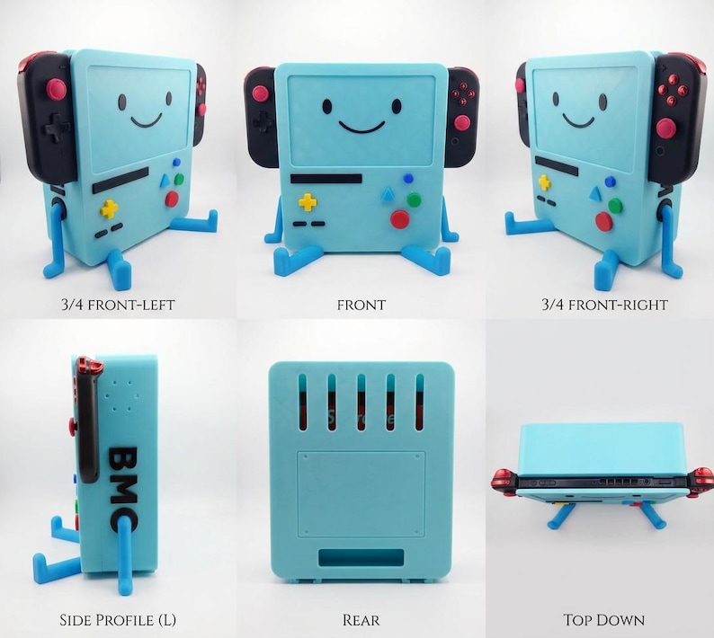 BMO Switch Dock | Adventure Time Inspired Console Stand | Custom Colors ...