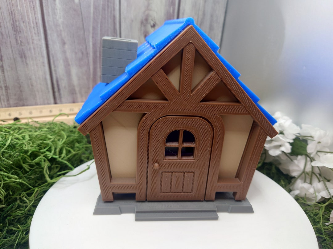 Animal Crossing Beginner House Customizable Colors and Sizes Etsy