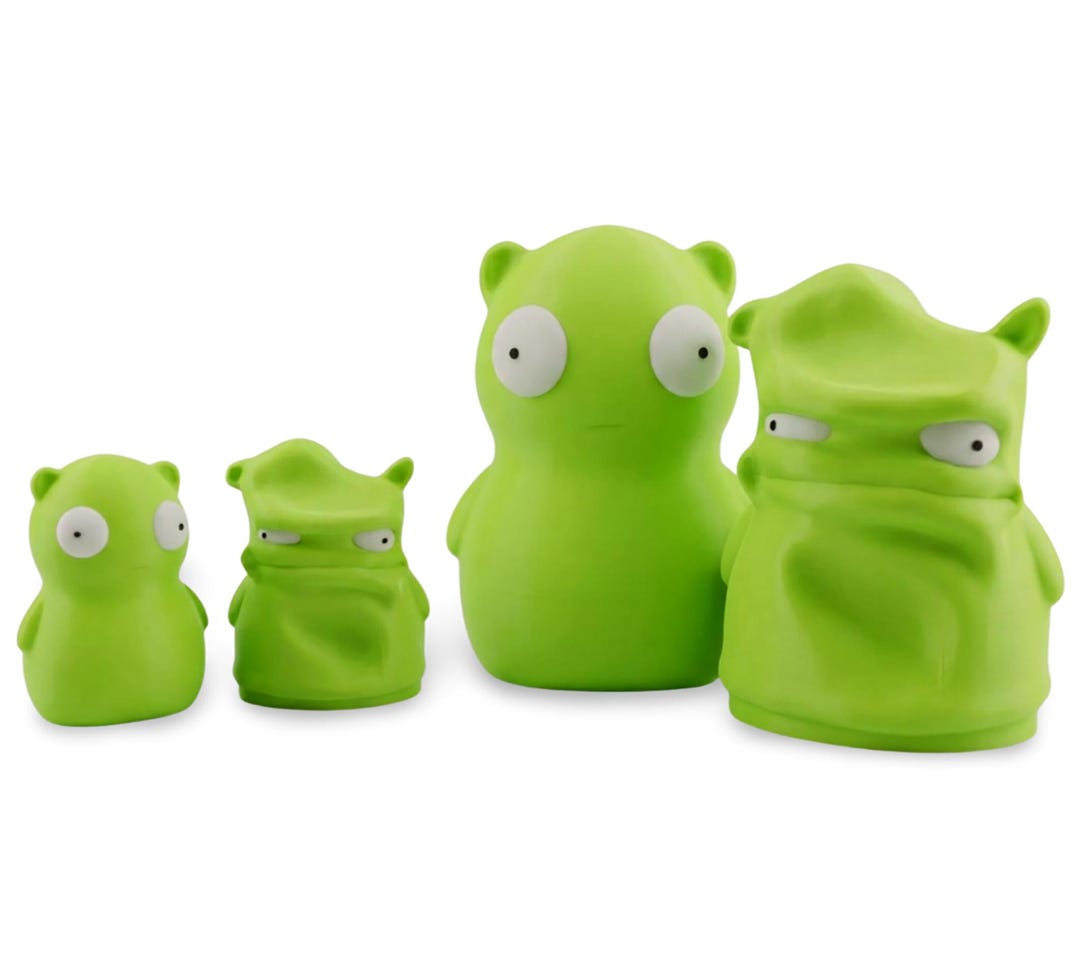 Kuchi Kopi Figurine Set - Good & Bad - Bob's Burgers Inspired