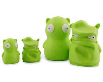Kuchi Kopi Figurine Set - Good & Bad - Bob's Burgers Inspired | Multiple Sizes | Made In USA