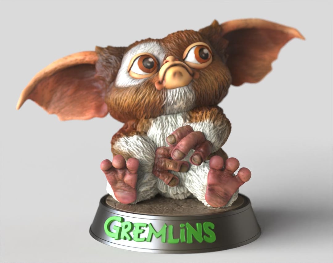 Gremlins Figurine Model Multiple Sizes Fully Colored or Uncolored - Etsy