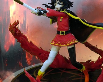 Megumin |  Model Figure | Fully Colored or DIY Unpainted | Custom Sizes and Color