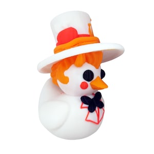 Hazbin Hotel Lucifer Duck Figurine Model| Multiple Sizes | Fully Colored or Uncolored