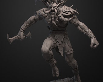 VOLJIN WoW Figur Modell | Benutzerdefinierte Größe und Farbe | Zocker Geschenk | Warcraft | 3D-Statue