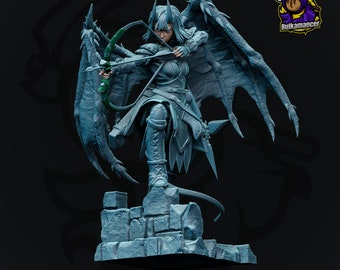 Arueshalae | Wrath of the Righteous Model Figure | Fully Colored or DIY Unpainted | Custom Sizes and Color