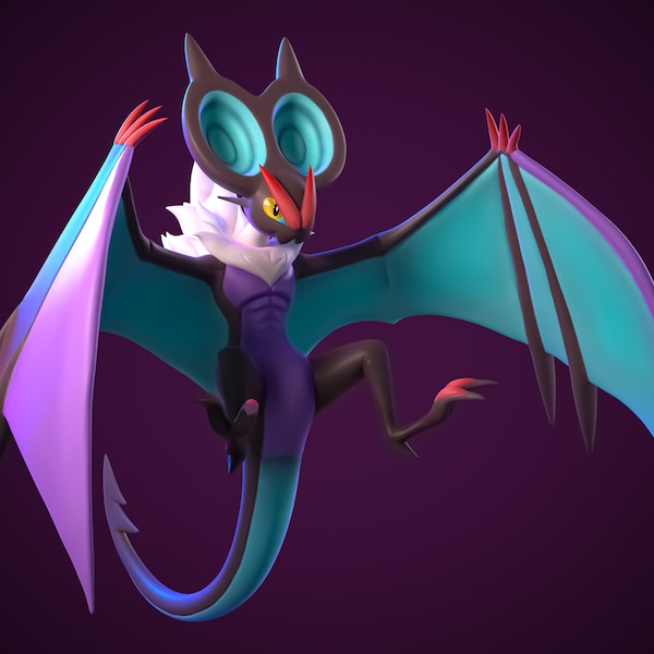 Modèle figurine NOIVERN | Plusieurs tailles | Entièrement coloré ou non