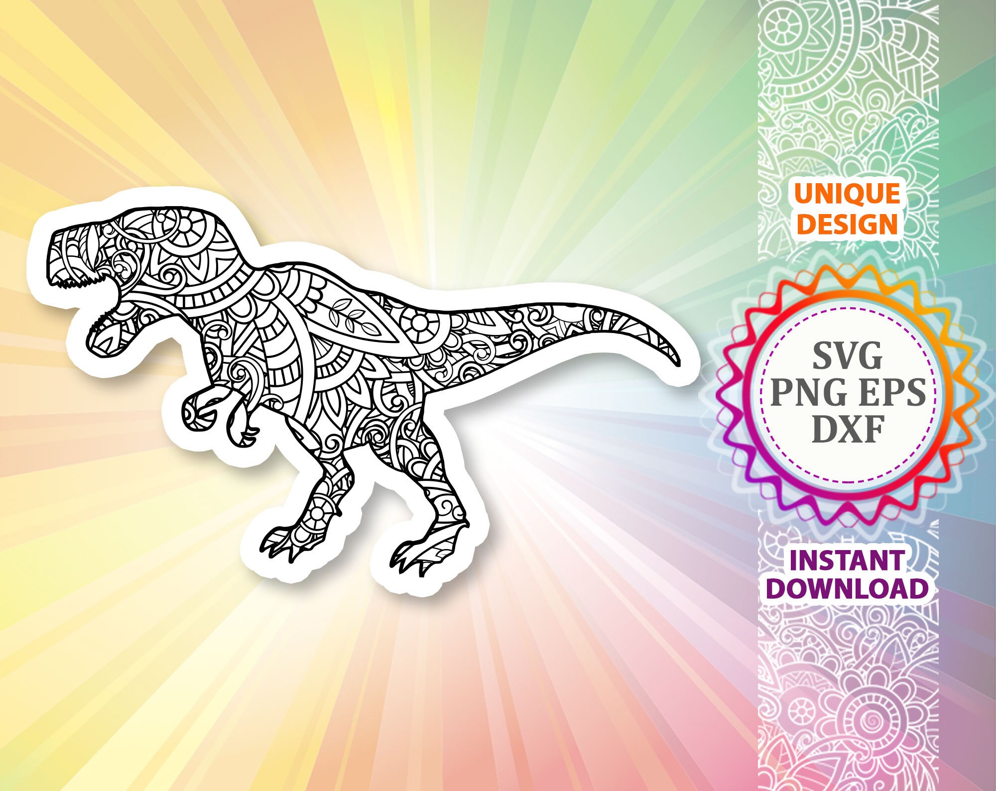T-rex Svg T-rex Decal T-rex Clipart T-rex Shirt Design - Etsy Denmark
