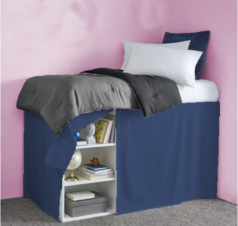 20 TO 46 Drop Dorm Room Bed Skirt Covers the Etsy