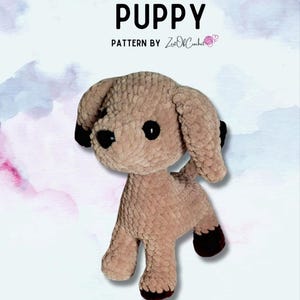 Luffy the puppy - crochet pattern
