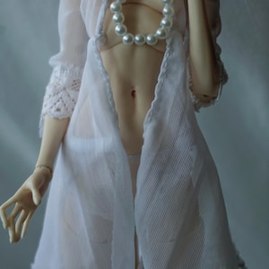 lingerie robe for bjd doll ready for shipping