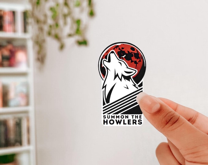 Red Rising Decal Red Rising Howlers Sticker: Sci-fi Book Fan Decal - Etsy