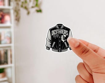 One Dark Window Sticker: Ravyn Yew Destriers Varsity Jacket
