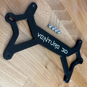 BMW rear license plate mounting bracket