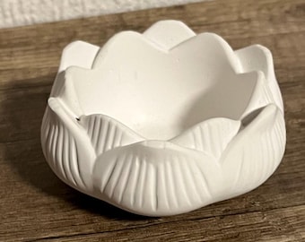 Lotus flower candle holder, tealight holder, candle holder, stand, flower decoration, lotus flower