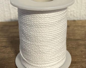 Candle wick for candles up to 6 cm diameter