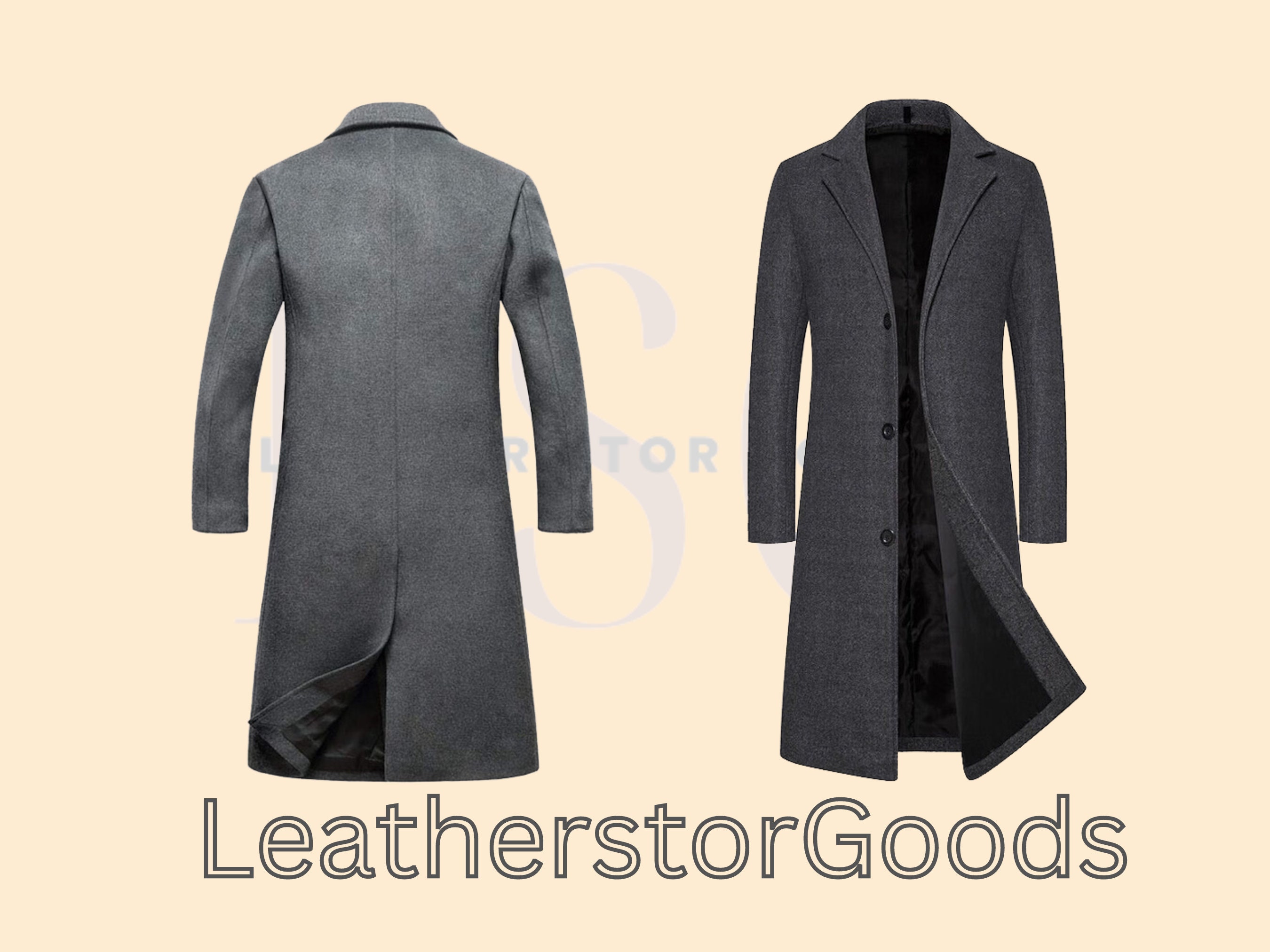 Overcoat Men - Etsy