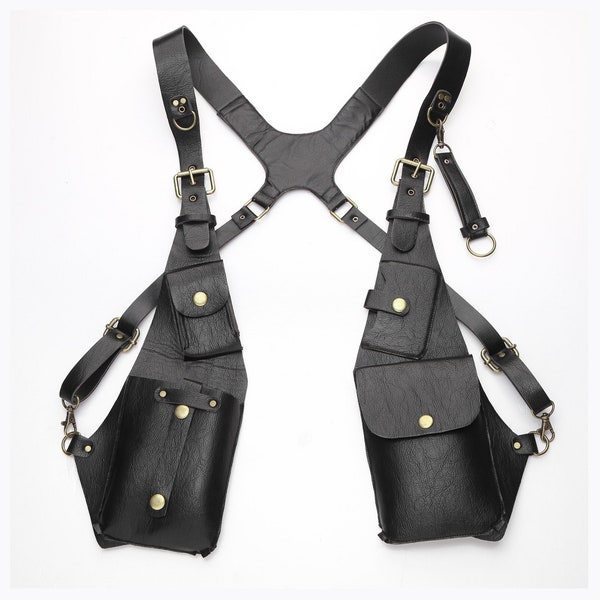 Leather Shoulder Holster Bag Etsy