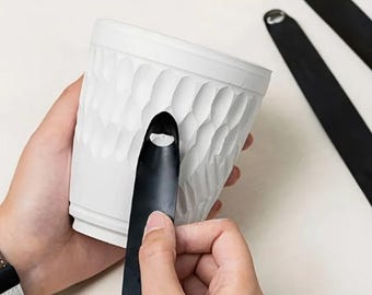 Pottery Trimming Tool, Stainless Steel, Double Ended Sharp Tips, Ceramic Carving Tool, DIY Clay Sculpting, Sculpture Hand-building Scraping
