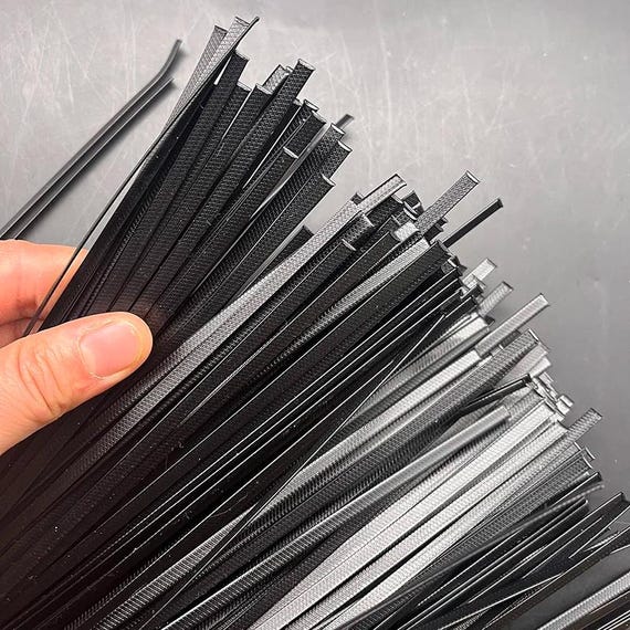 Wig Caps Accessories, 10Pcs, Plastic, Black/White Color Option, Sew-In Ear Parts, Flexible Supports, Enhancement Material, Craft Making Tool