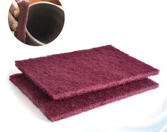 Aardewerk polijstspons, keramisch gipsmodel slijpen, doe-het-zelf beeldhouwen, modelleeraccessoire, sculptuurafwerking, studio essentieel