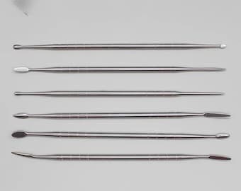 Clay Sculpting Tool Set, 3/6Pcs Stainless Steel, DIY Ultra-Light Sculpture Animation Character Modeling, Pottery Ornament Craft Fine Carving