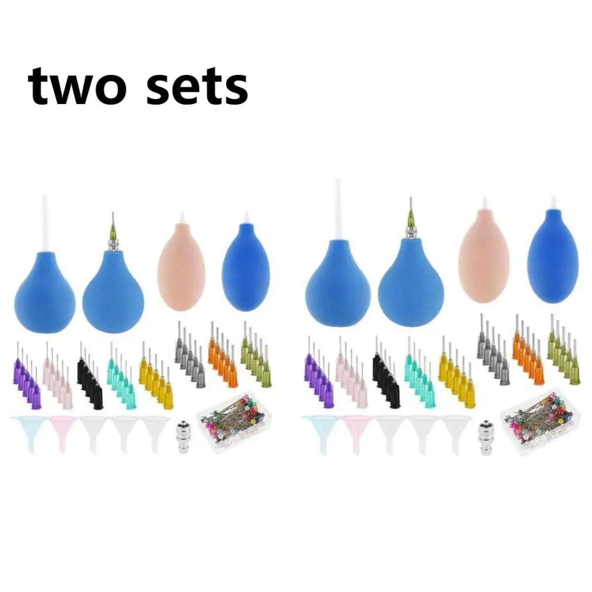 Applicator Tools Pottery Precision Applicator Tools, 51/102pcs Set, Silicone Squeeze ...