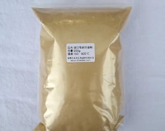 陶器釉薬、40/200g袋、模造金粉塗料、カップクラフト着色縁取り塗装材料、DIY陶器コーティングアクセサリー