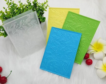 Paper Crafting Molds 20 Pcs Embossing Folders For Card Making - 5.8x3.9 ...