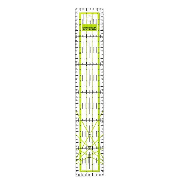Rectangular Quilting Ruler Sewing Meauring Template Acrylic Fabric Crafting  High Precision Clear Seam Ruler 
