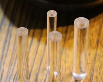 Pottery Clay Teapot Tool, Transparent Acrylic, Various Sizes, Wrap Mouth Straight Spout Shaping, Ceramic Pot Sculpting, Modeling Accessories