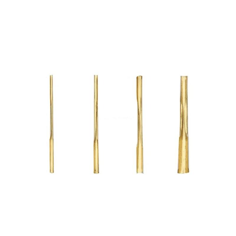 Kit 5 Outils Coupe Trou Laiton Doré OLYCRAFT Pour Poterie Et Sculpture Argile - 5 Tailles
