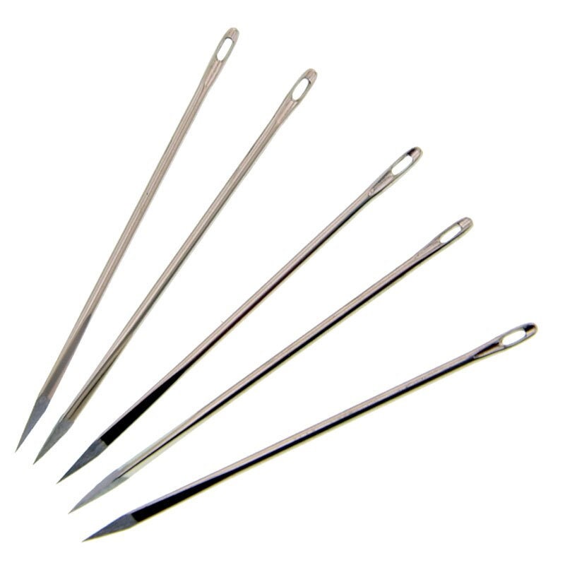 NEEDLES ストール Leather Stitching Needles, 10pcs, Multiple Sizes, Stainless