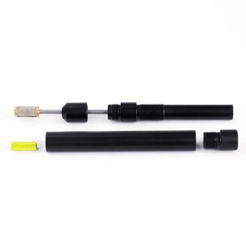 Leather Edge Dye Pen, Aluminum, Brass Head, Treatment Roller, Oil
