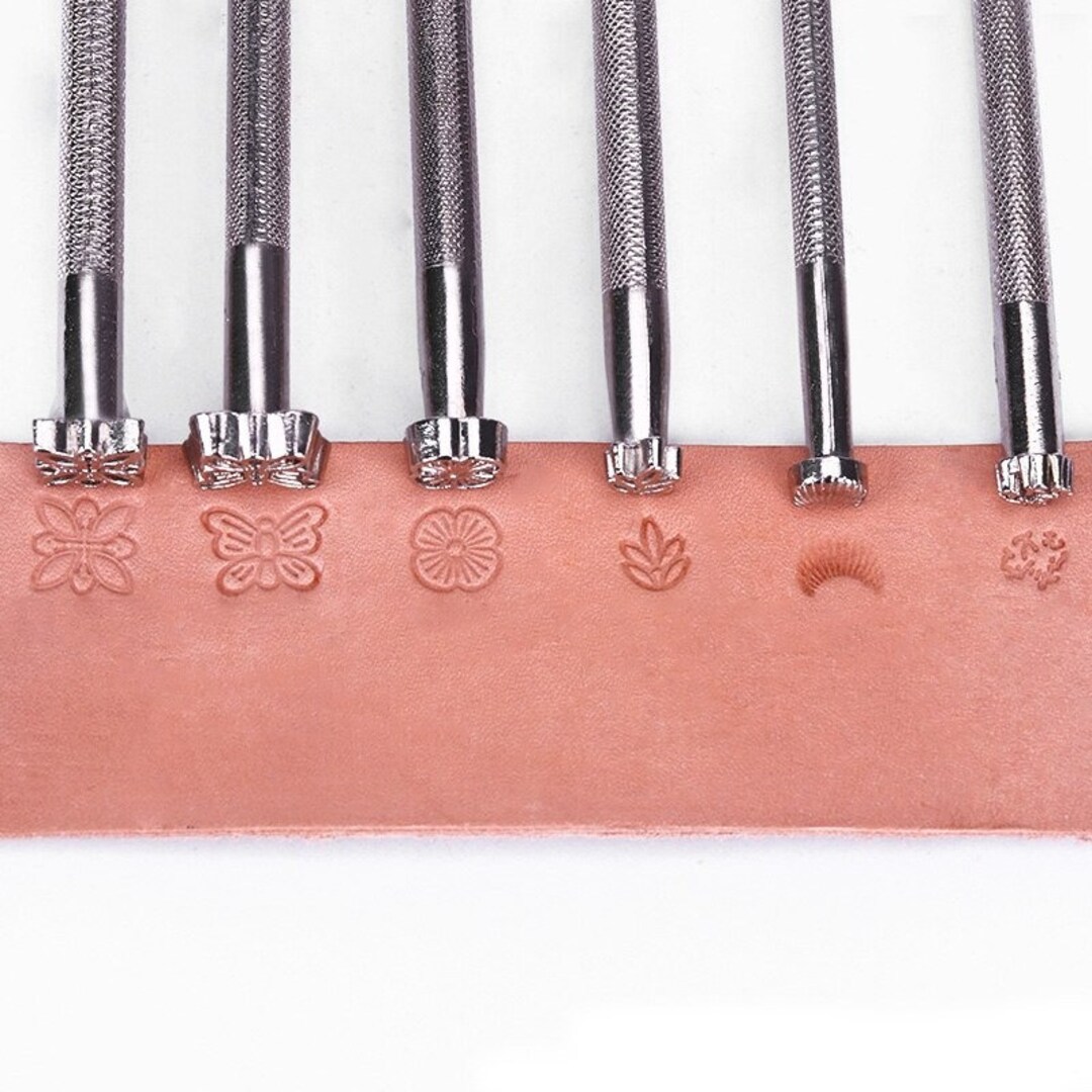 Leather Stamping Tools 20pcs Set Saddle Making Leather Etsy