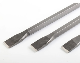 Stone Carving Chisel, Hard Alloy, Chromium Vanadium Steel, Pointed Flat Head, Engraving  Tool, DIY Craft Making, Woodworking Cutting Toolkit