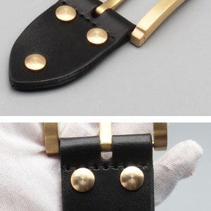 Leather Belt Template, 6pcs, Multiple Sizes, Clear PVC, Buckle Head End ...