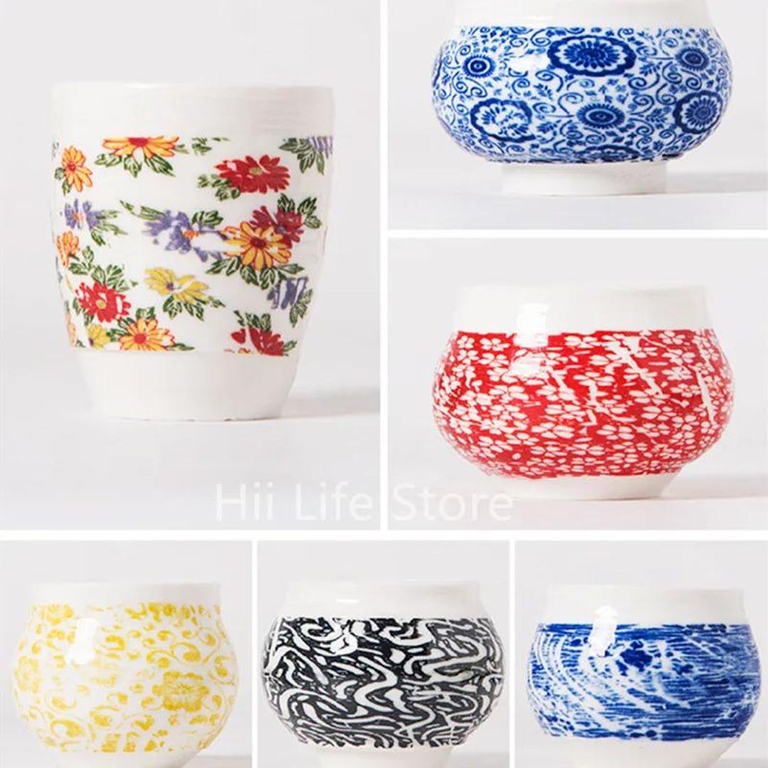 Colorful Flower Ceramic Decals, Pottery Transfer Paper, High ...