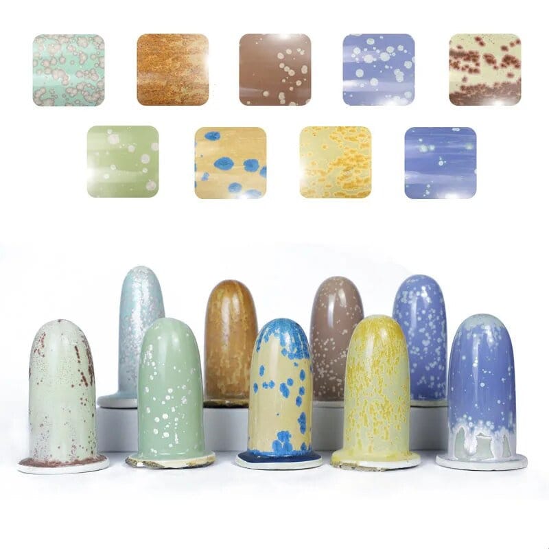 Ceramic Glazing, 750ml Bottled Liquid, Crystalline Glaze, Safe and Nontoxic, Multiple Colors