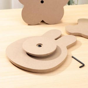 Molde para placas de cerámica MDF, herramienta geométrica para losas de cerámica, plantilla para esculpir bandejas
