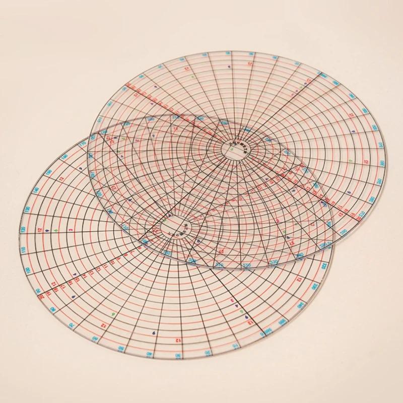 Pottery Round Ruler Circular Divider Ruler, Plastic, Pottery Wheel Measuring, Drawing ...