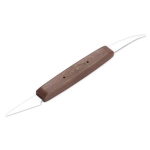 Polymer Clay Cutting Machete, Wood Metal, Double-Headed Knife, Pottery Tool for Simulation Food, Craft Modeling, Animation Character Making