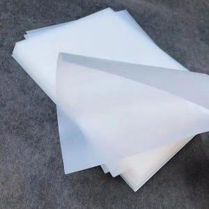10枚の収縮プラスチックシート、DIY半透明サーマルフィルム、厚手の収縮シート、DIYクラフト、ジュエリー作り、パーティーデコレーション、スクラップブック素材