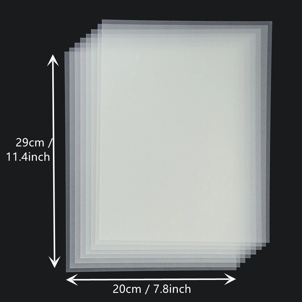 Ultra Thin 0.15mm Thickness 10 Sheets A4 Shrink Plastic Sheets , Heat  Shrink Film Blank Shrink Art Film for DIY Craft Jewelry Making 