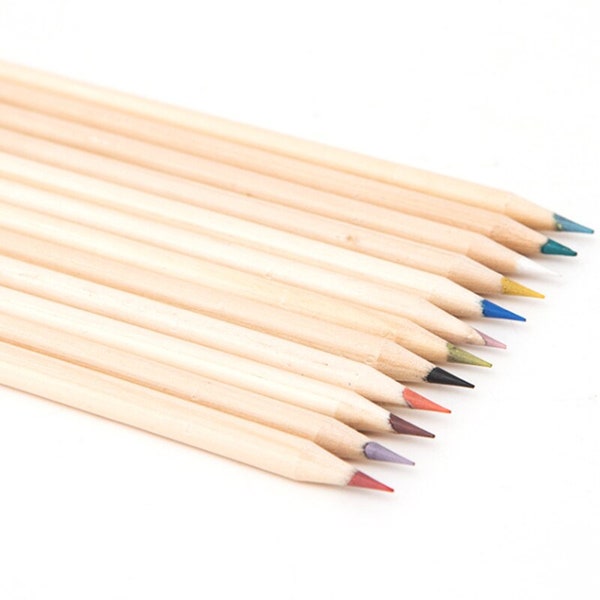 Underglaze Pencil, 12 Colors, Wooden, Pottery DIY Painting Hook Line Color Pen,  Art Craft Drawing Tool, DIY Hand-Painted, Hand-Drawn Effect