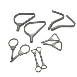 Verktyg för keramikskulptur, 5/10 st, hårdlegering, olika stilar, volframstålsreparationsknivhuvud, gör-det-själv keramikhantverk snidning texturering 5pcsx2