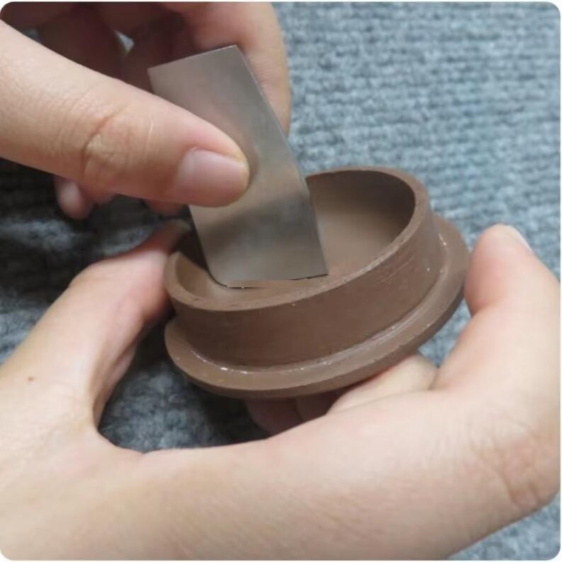 Purple Clay Teapot Tool, Stainless Steel, Various Styles, DIY Ceramic